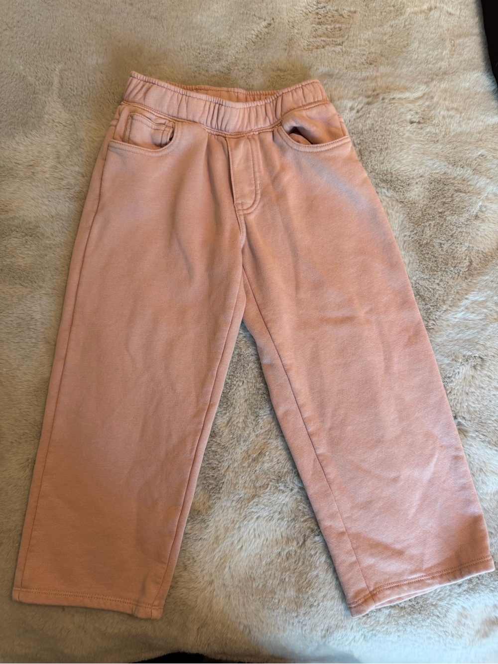 GAP Cozy Pink Pull-On Joggers for Kids